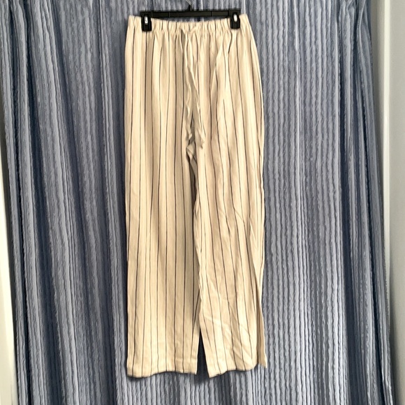 Briggs New York Pants - Briggs Linen-Blend Pants Medium-Coastal Beachy